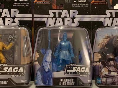Star Wars Saga Holographic Ki-Adi & Naboo & Forest