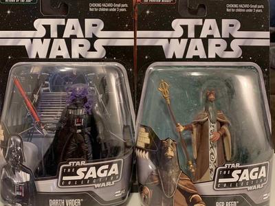Star Wars Saga Rep Been & Darth Vader Endor Battle