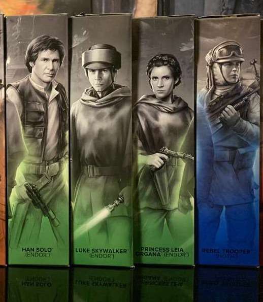 Star Wars Black Series 6inch Endor Han Ackbar Hoth