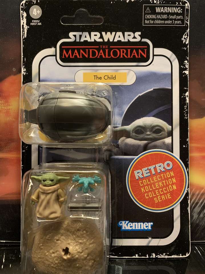Star Wars Retro Mandalorian The Child With Prim