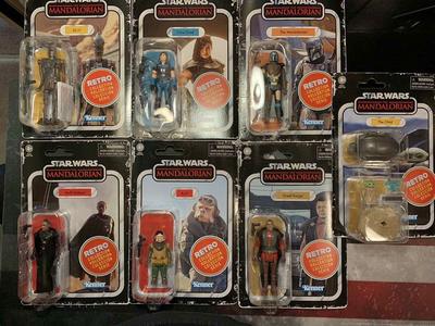 Star Wars Retro Mandalorian IG-11 Child Cara Moff