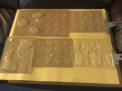 CHOCOLATE MOLDS FOR MOST HOLIDAYS