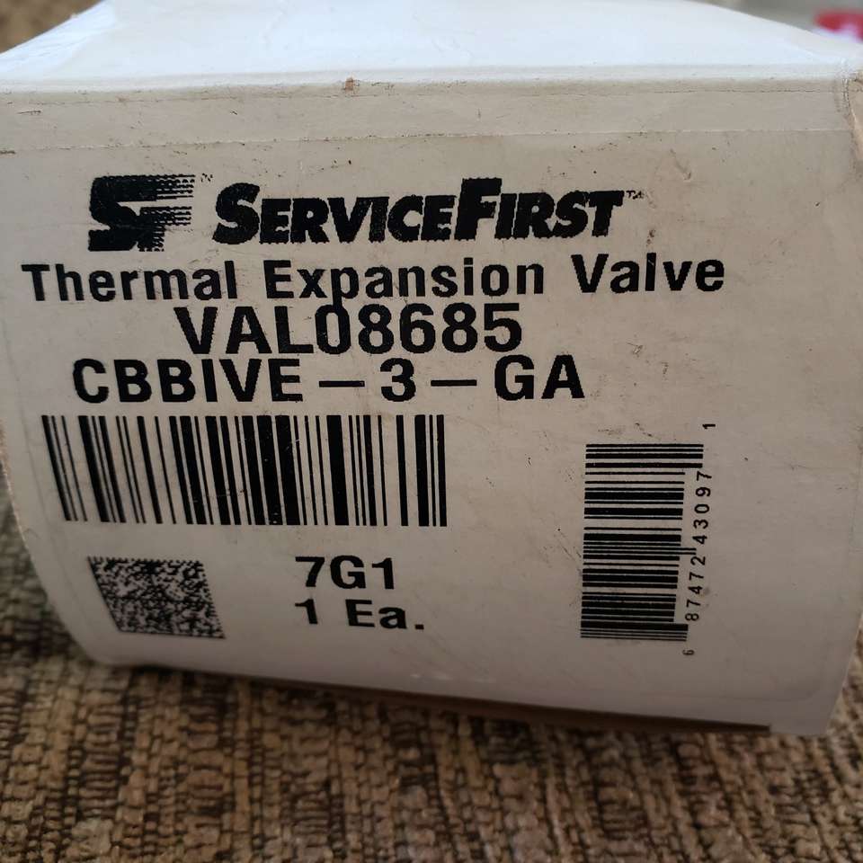 New Thermal expansion valve