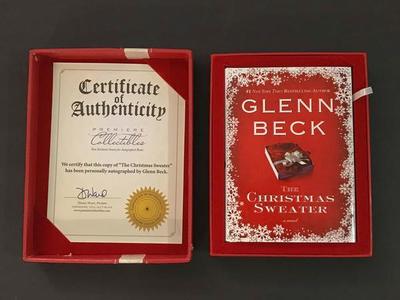 Signed - The Christmas Sweater by Glenn Beck