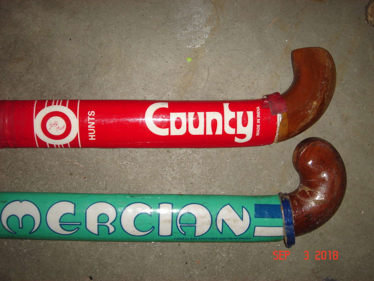 CRICKET FIELD HOCKEY STICKS  MADE OF REAL WOOD