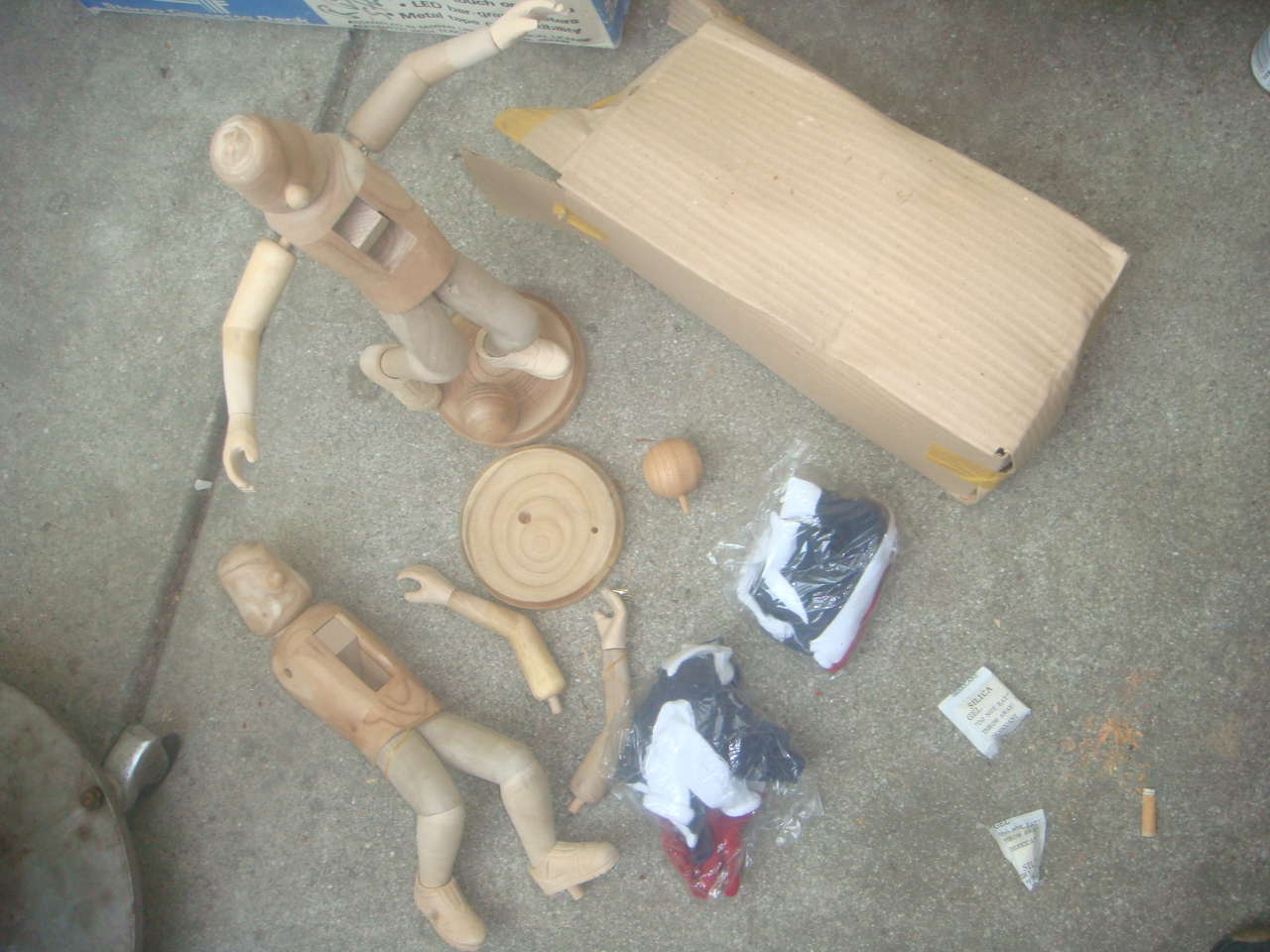 2 NUTCRACKER SOCCER PLAYER KITS WITH CLOTHING