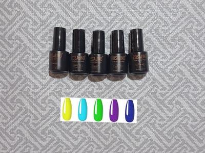 Gel Nailpolish Set UV/ LED Acrylic Soakoff New