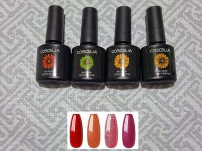 Gel Nailpolish Set UV/ LED Acrylic Soakoff New