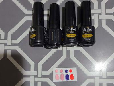 Gel Nailpolish Bundle UV/LED Acrylic Soakoff New
