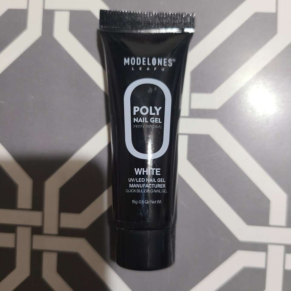 Modelones White Polygel Nail Glue New