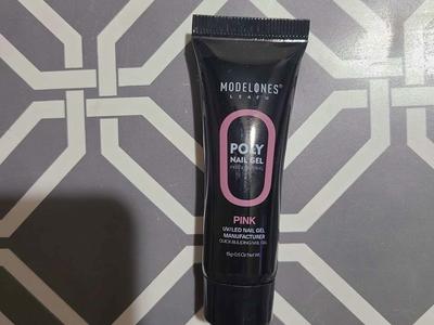 Modelones Pink Polygel Nail Glue New