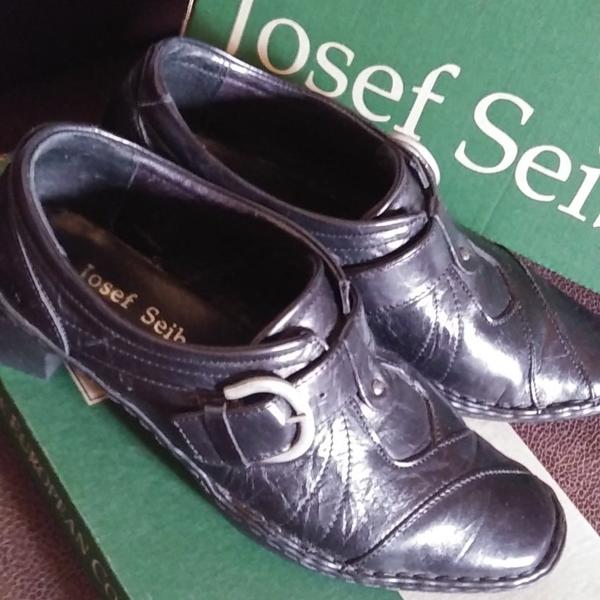 Josef Seibel Womens Bozen Shoes Black Leather 7.5