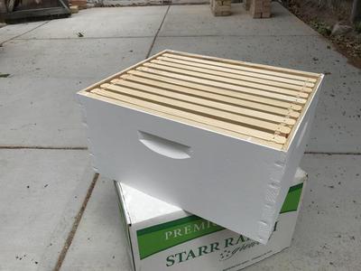 Full Depth Supers for Beehive, w / frames & found.