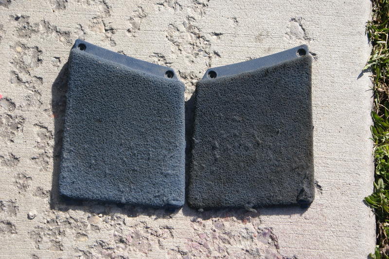 84-87 Honda CRX Front Door Speaker Covers Pair OEM