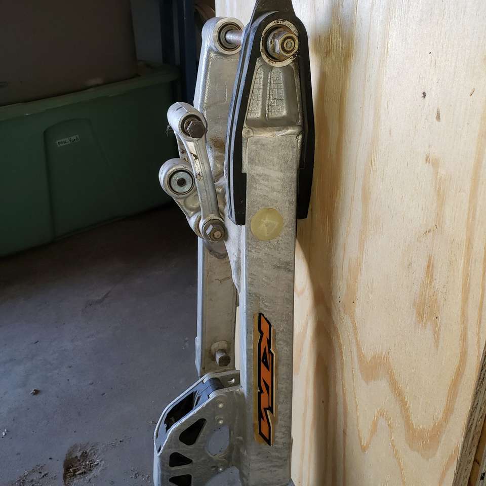 1997 KTM 360 Swingarm and extras
