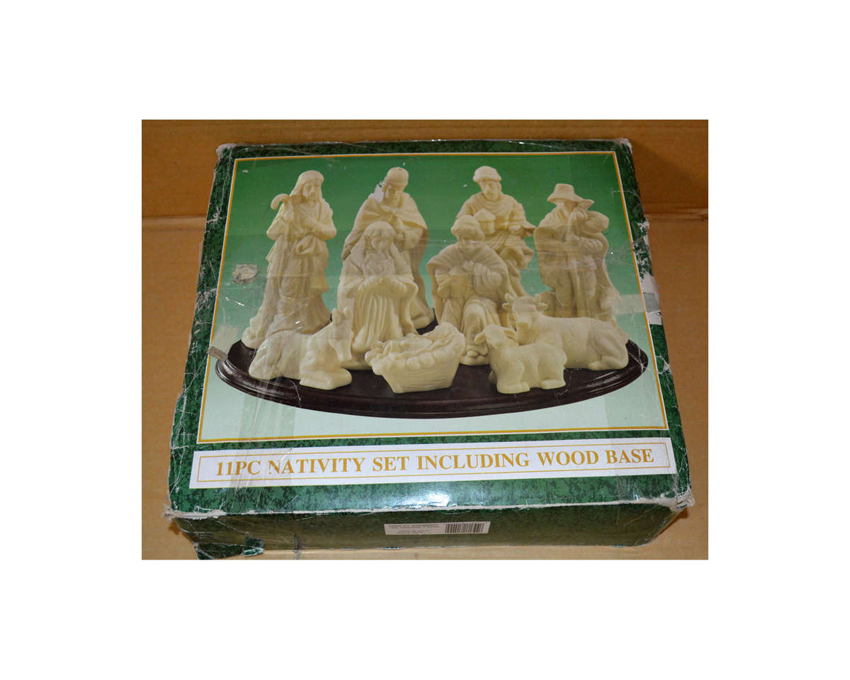 Jade Collection Nativity Set