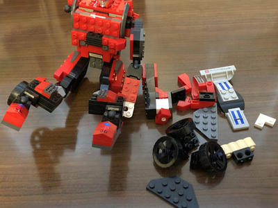 KRE-O Building Toy Transformers Robot Sideswipe