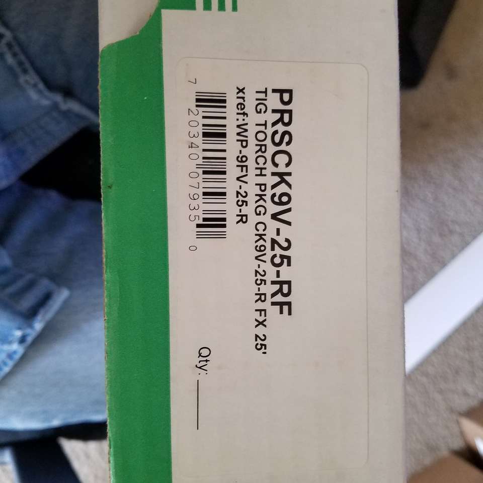 Prostar flexible tig torch assembly-new