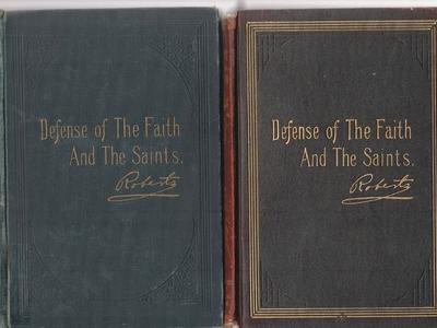 Defense of the Faith vol 1, cloth and leather