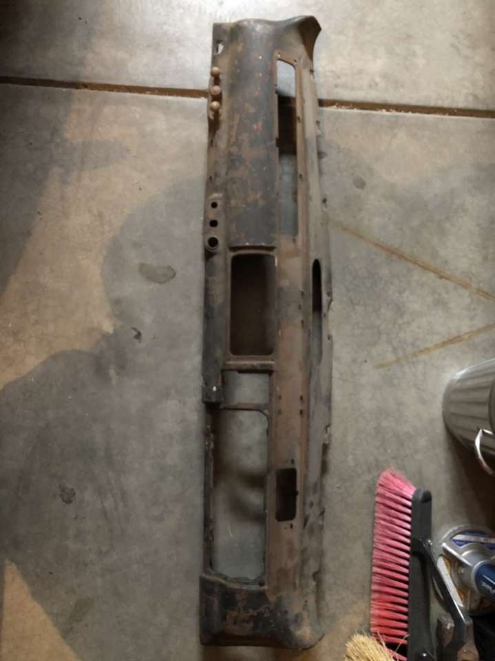 1941 Ford Dashboard With Gauges