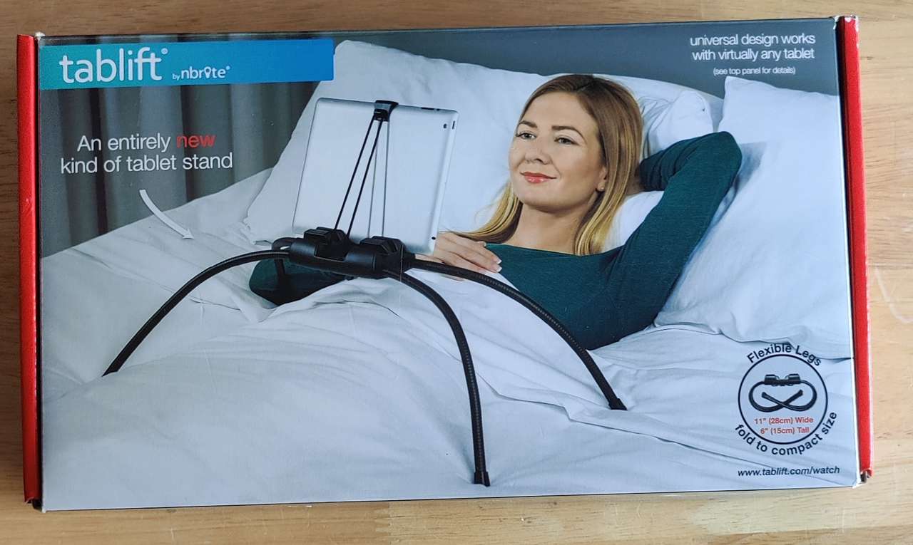 Tablift Tablet Stand for The Bed Sofa or Any Uneven Surface Universal