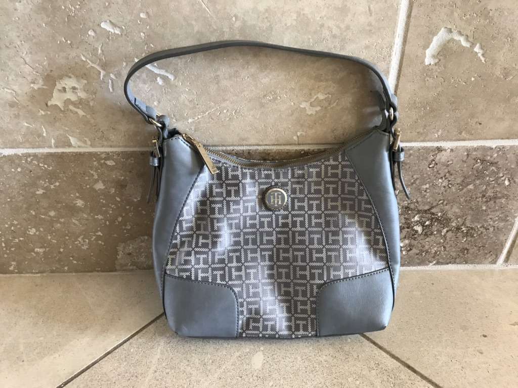 Gray Tommy Hilfiger Purse Or Bag