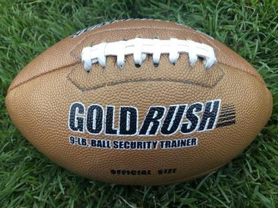 “Gold Rush” 9 Lb Ball Security Training Football