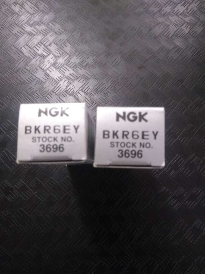 New NGK Spark Plugs (BKR6EY)x2, $3 each