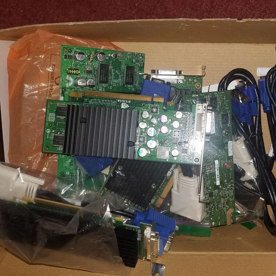 Video Graphics Card, PCI, Dual DVI/VGA, Each