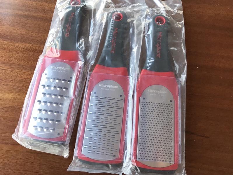 Microplane Hand Graters Fine, Coarse, Shred