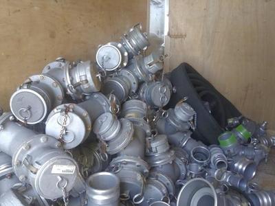 Aluminium / brass connectors