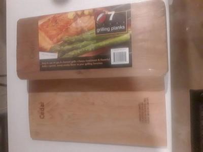 Cedar grilling planks