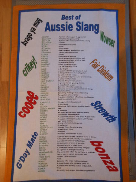 Australia Tea Towel