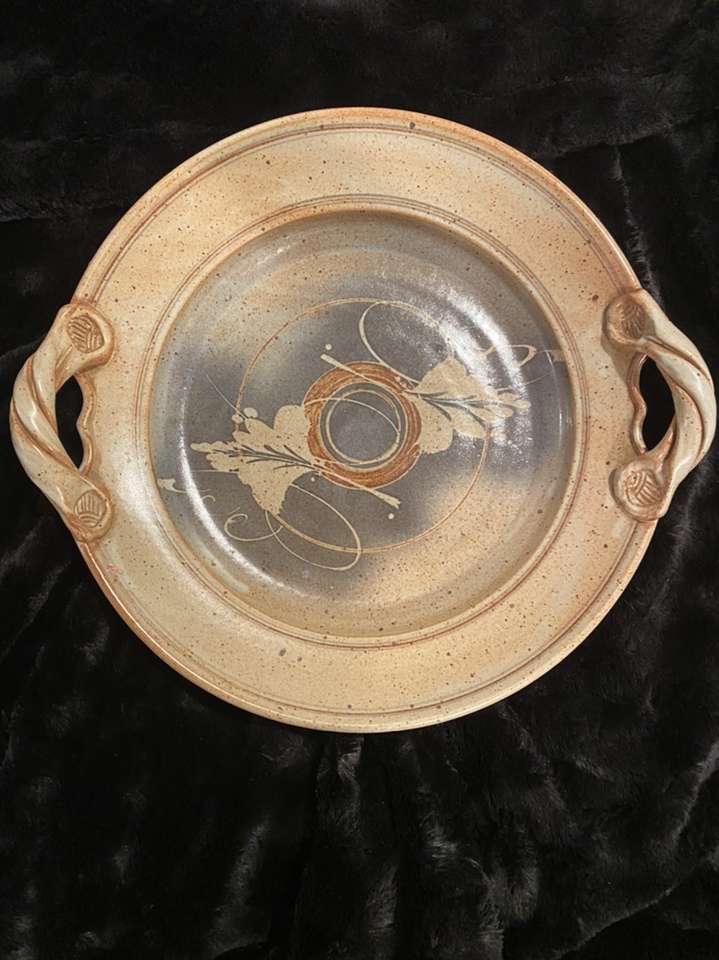 Gorgeous 19” Pottery Bowl. 