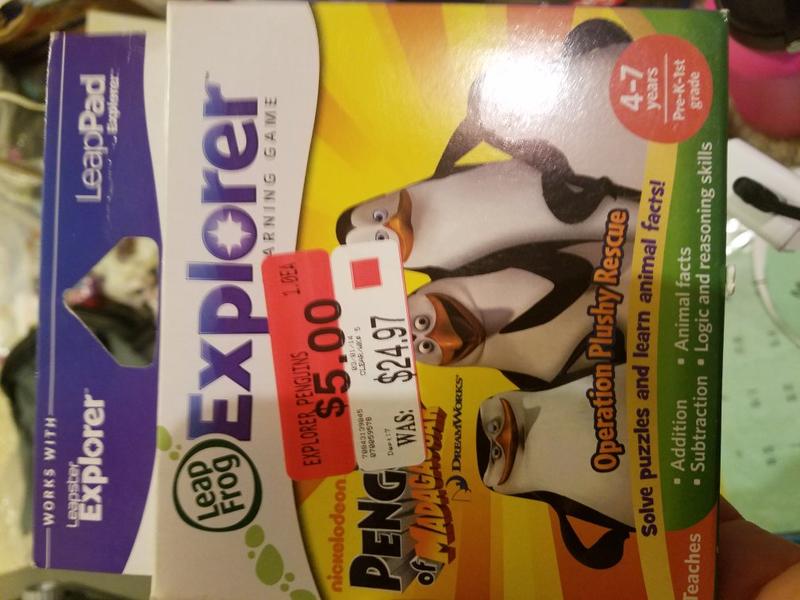 New Leap frog Explorer learning game