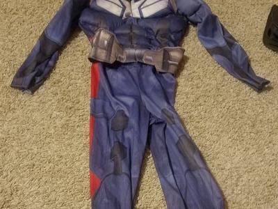 Captian America Costume size 4-6