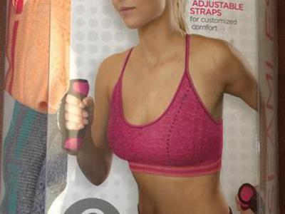 Seamless Sport Bra 2 Pk Size M By Marina Teck