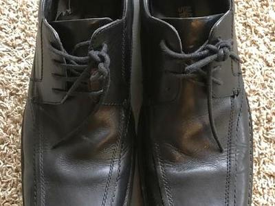 Leather Black Dress Shoes Men’s 10.5 Great Shape