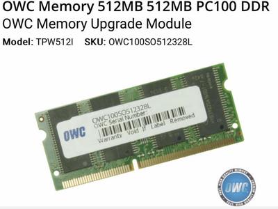 Computer Memory Upgrade Module 512 MB PC100 DDR