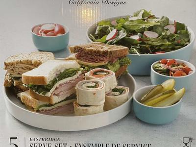 Laurie Gates California Design 5pc Serving Set