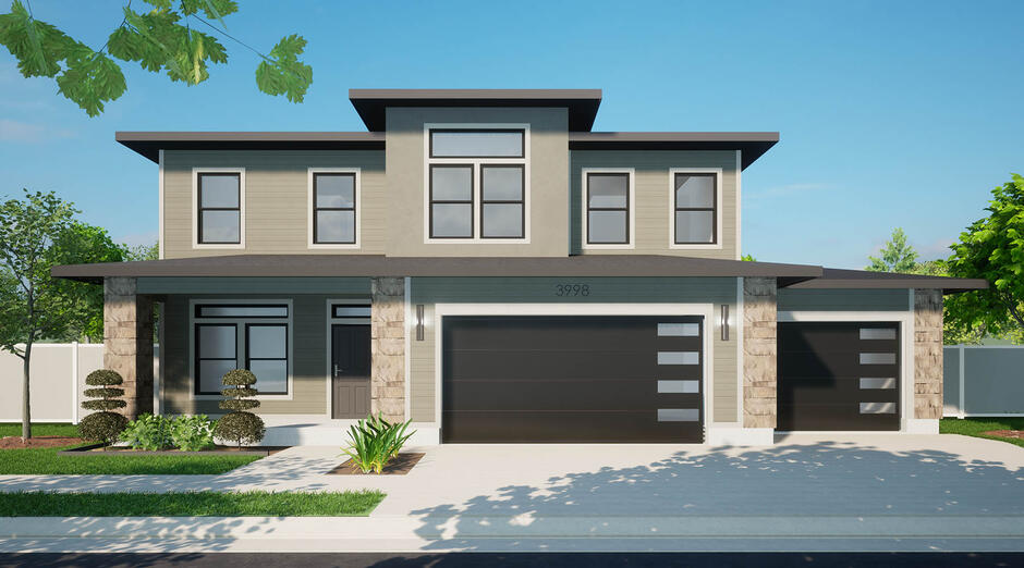 The Aspyn floorplan in Nibley Meadows community