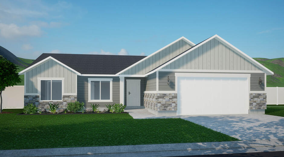 The Lydia floorplan in Nibley Meadows community