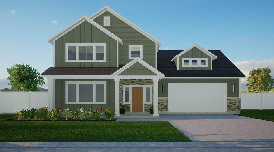 The Renee floorplan in Nibley Meadows community