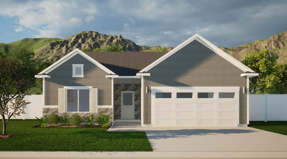 The Ava floorplan in Nibley Meadows community