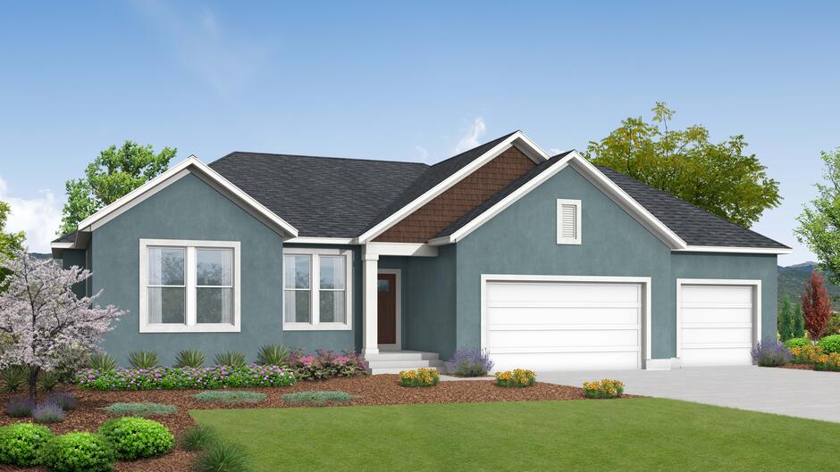 Clarkston floorplan in Northstar Ranch community