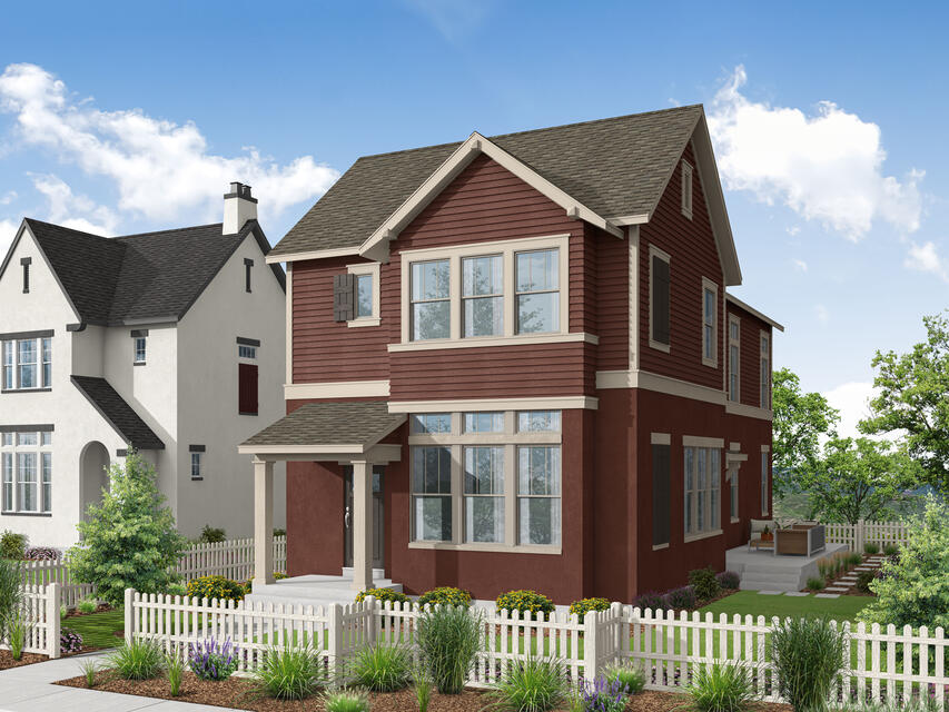 Everly floorplan in Daybreak - Cottage Courts community