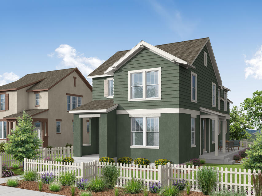 Trenton floorplan in Daybreak - Cottage Courts community