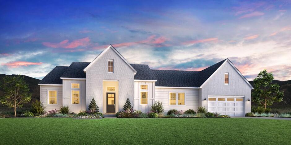 Brooke floorplan in Copperhaven by Toll Brothers community