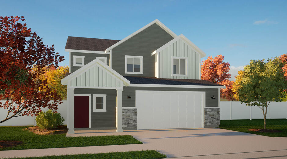 Edee Mae floorplan in Nibley Meadows community