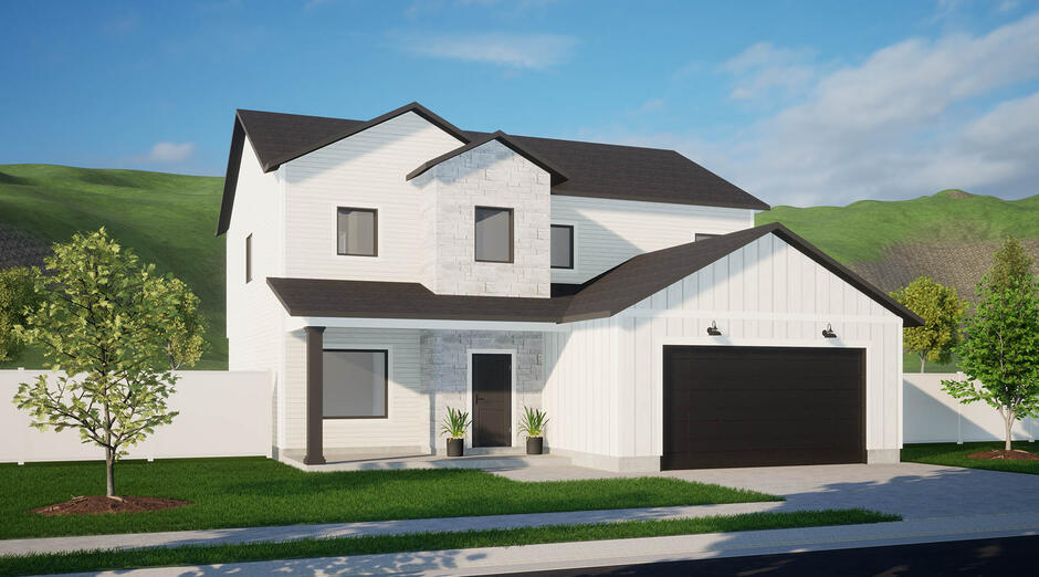 Lucie Belle floorplan in Nibley Meadows community